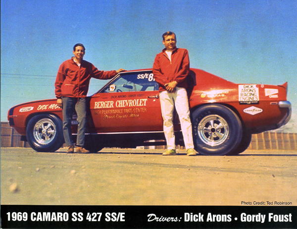 Berger-Arons 1969 SS-427 NHRA Super Stock E-Class 